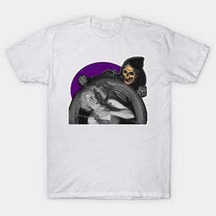 Skull death on halloween T-Shirt